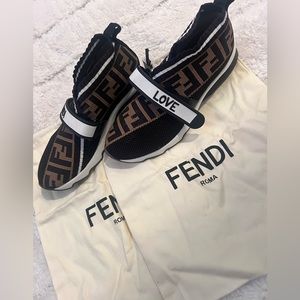 Fendi sneakers great condition. Size 6. Still have shoe bags no box